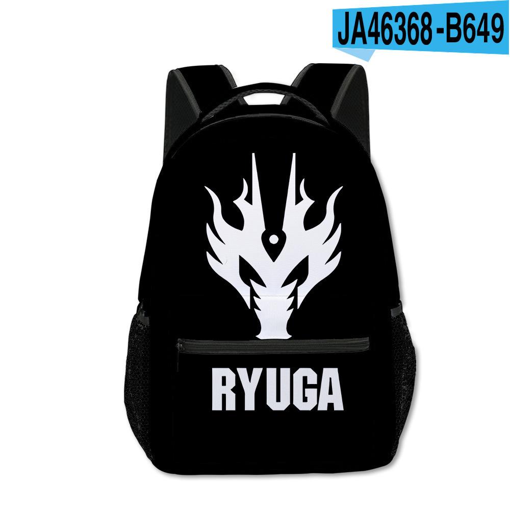 Fashion Novelty Cool Kamen Rider student Bookbag Notebook Backpacks 3D Print Oxford Waterproof Boys/Girls Travel Backpacks