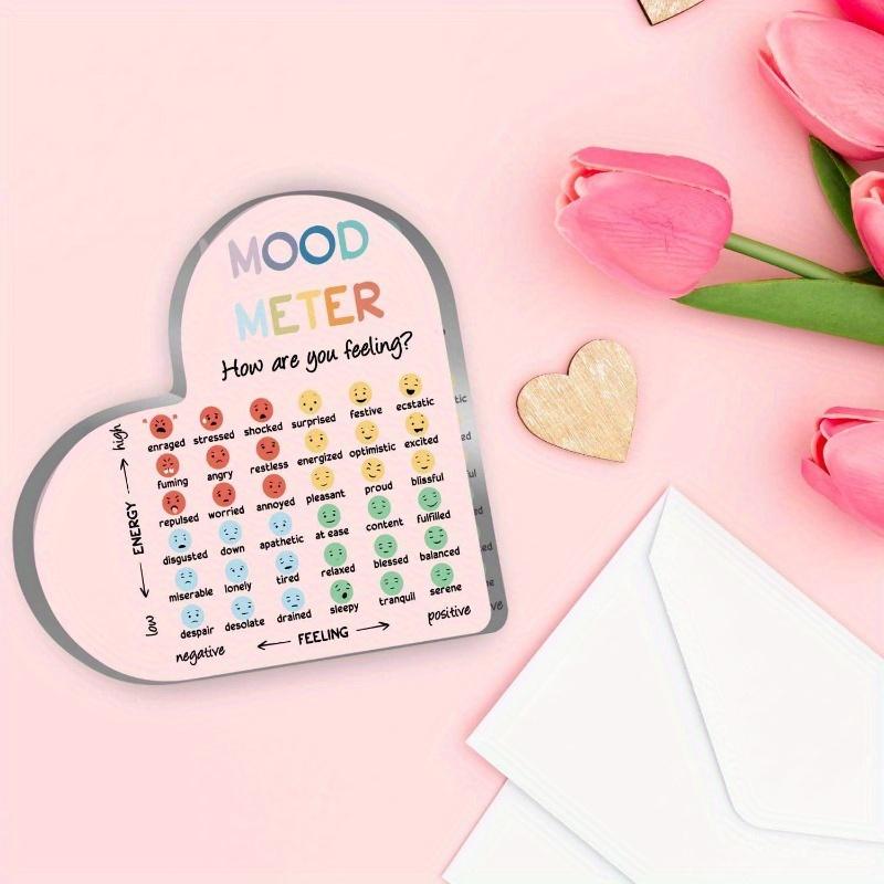 Feelings Zone Therapy Heart - Mental Health Coping Skills Gift for Counselors & Students