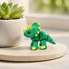 Articulated Dragon Keychain Cute with Movable Dinosaur Keyring Joints
