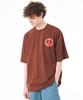 Aimnaseohyumeonbiing Peace Logo Tee - Brown