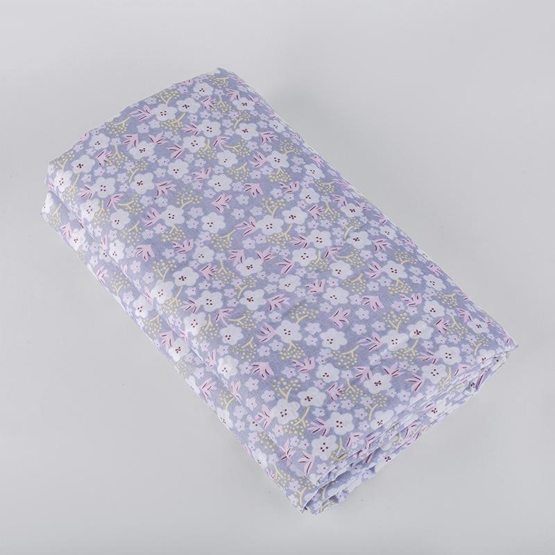 Baumwoll-Seiden-Steppbettbezug mit innerer Wattefüllung