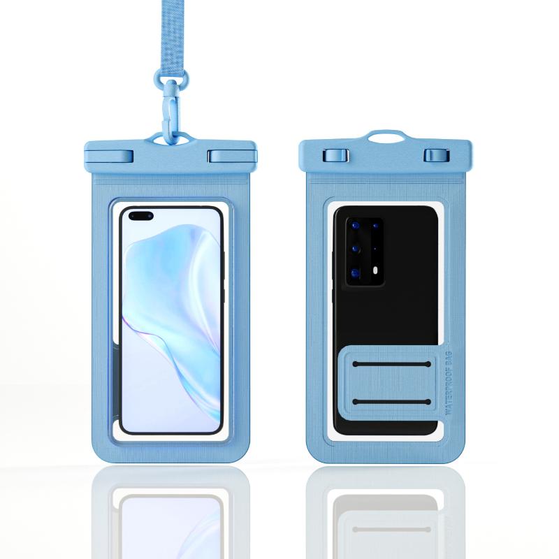 Waterproof Phone Case Pouch Universal Screen Compatible Swimming Underwater Phone Bag Touch Neck Hanging Rafting Diving Pouch