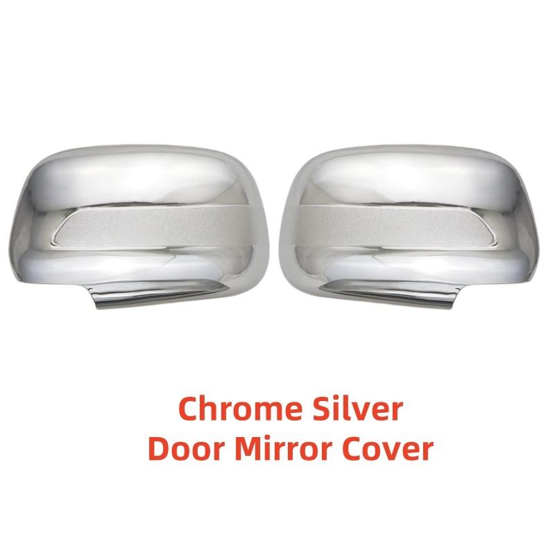 For Toyota Tacoma 2005 2006 2007 2008 2009 2010 Car Rearview Accessories Gloss Black Side Mirror Cover Trim Chrome Paste Style