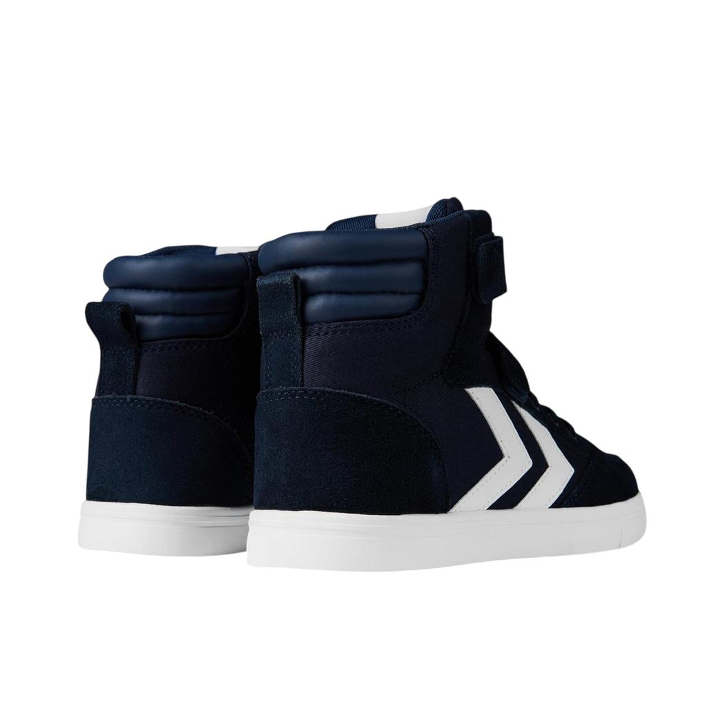 Hummel Womens/Ladies Stadil Chevron Stripe Leather Trainers
