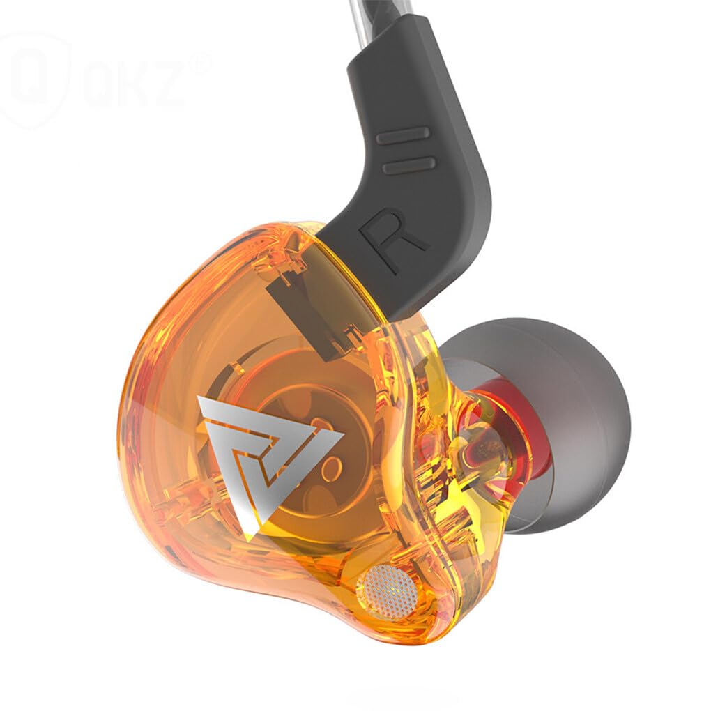 

Generic Wired Earphones Portable 3.5mm Interface Ergonomic HiFi Reusable Headphones for Music Listening Video Watching, Yellow