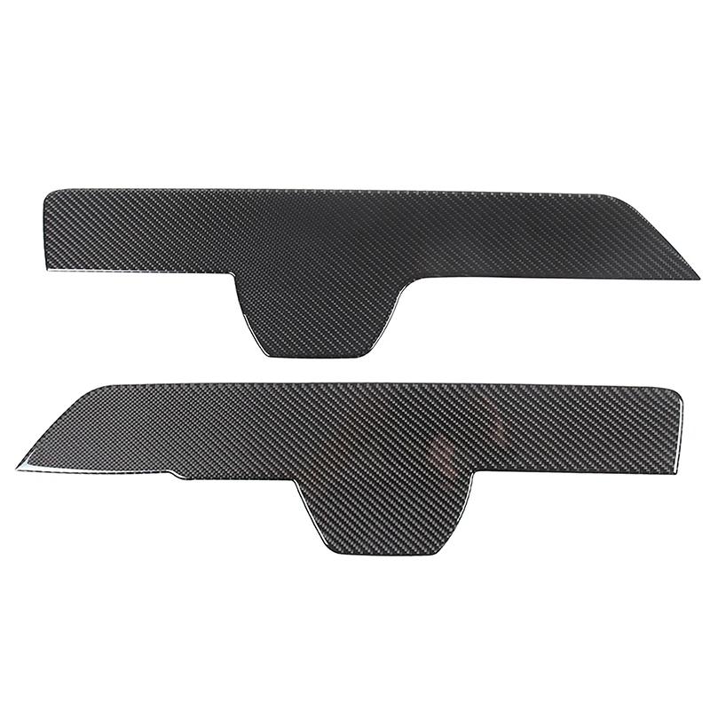

For Land Rover Defender 110 2020-2025 Soft Carbon Fiber Car Front Door Row Inner Door Armrest Side Panel Sticker Car Accessories