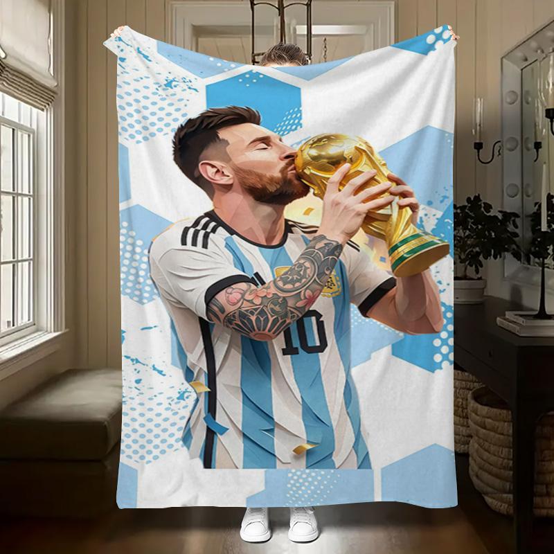 Argentina'S Victory Celebration Vibrant Artwork Blanket Soft And Comfortable Suitable For All Seasons Office Rest Blanket Air Conditioning Blanket