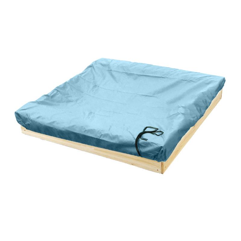 

Квадратный садовый дворик песочница песочница пылезащитный чехол многофункциональный пылезащитный водонепроницаемый навес из оксфорда с завязкой 120x120x20cm