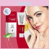 Maschera Viso Esfoliante al Collagene Ouhoe Con Pennello Applicatore Antirughe Rassodante Idratante Facile da Rimuovere Per Tutti i Tipi di Pelle Non Irritante Pulizia