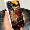 Basketball Basket Sports Soft Phone Case for iPhone 16 16E 17 Air 15 Pro Max 14 Plus 13 Mini 11 12 7 Black Cover Back Shell