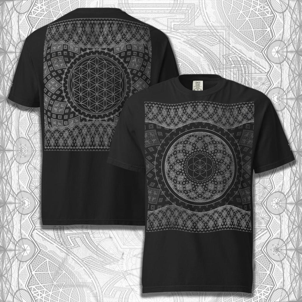 Sacred Geometry T-Shirt | Flower of Life, Comfort Colors Tee