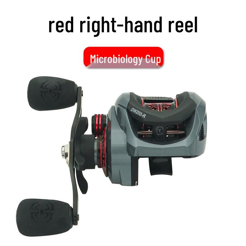 All-Metal Anti-Backlash Baitcasting Reel with Long Cast & Double Brake for Blackfish Lure Fishing