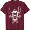 New Stitch Halloween Skeleton Fashion Casual T-Shirt S-4XL Four Seasons Unisex