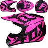 Full Face ABS Off-Road Motorcycle Helmet Men Women Lightweight Safety Gear In Multiple Colors Sizes