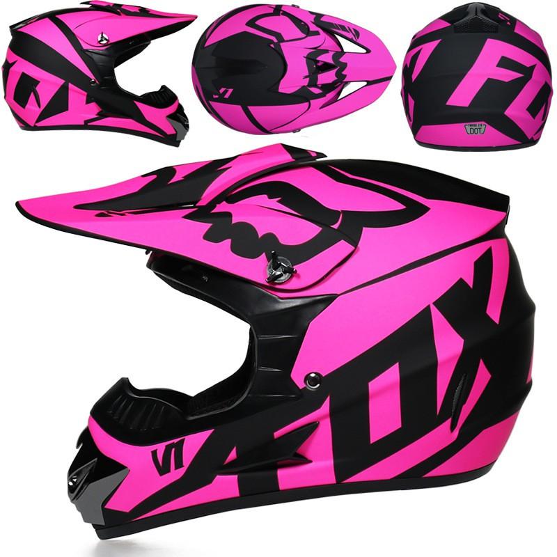 Full Face ABS Off-Road Motorcycle Helmet Men Women Lightweight Safety Gear In Multiple Colors Sizes
