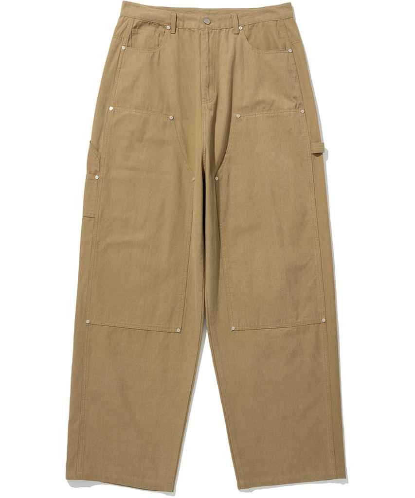 NOT4NERD Relax Fit Carpenter Pants - Brown