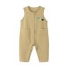 Minibala Baby Unisex Cotton Stretch Sleeveless Romper
