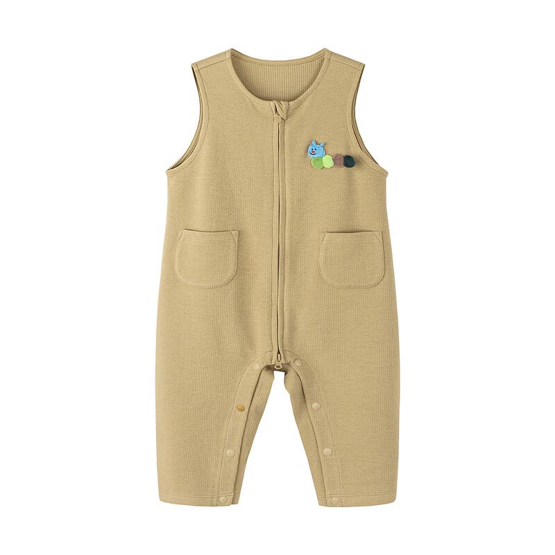 Minibala Baby Unisex Cotton Stretch Sleeveless Romper