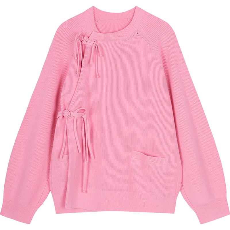 JNBY 2025 Spring Loose-Fit Wool Knit Sweater