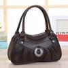 Elegant Pure Color Handbag For Women With Soft Pu Leather And Classic Design