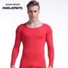 Men's Slim-Fit Thermal Round Neck Shirt - Lightweight Autumn Layer