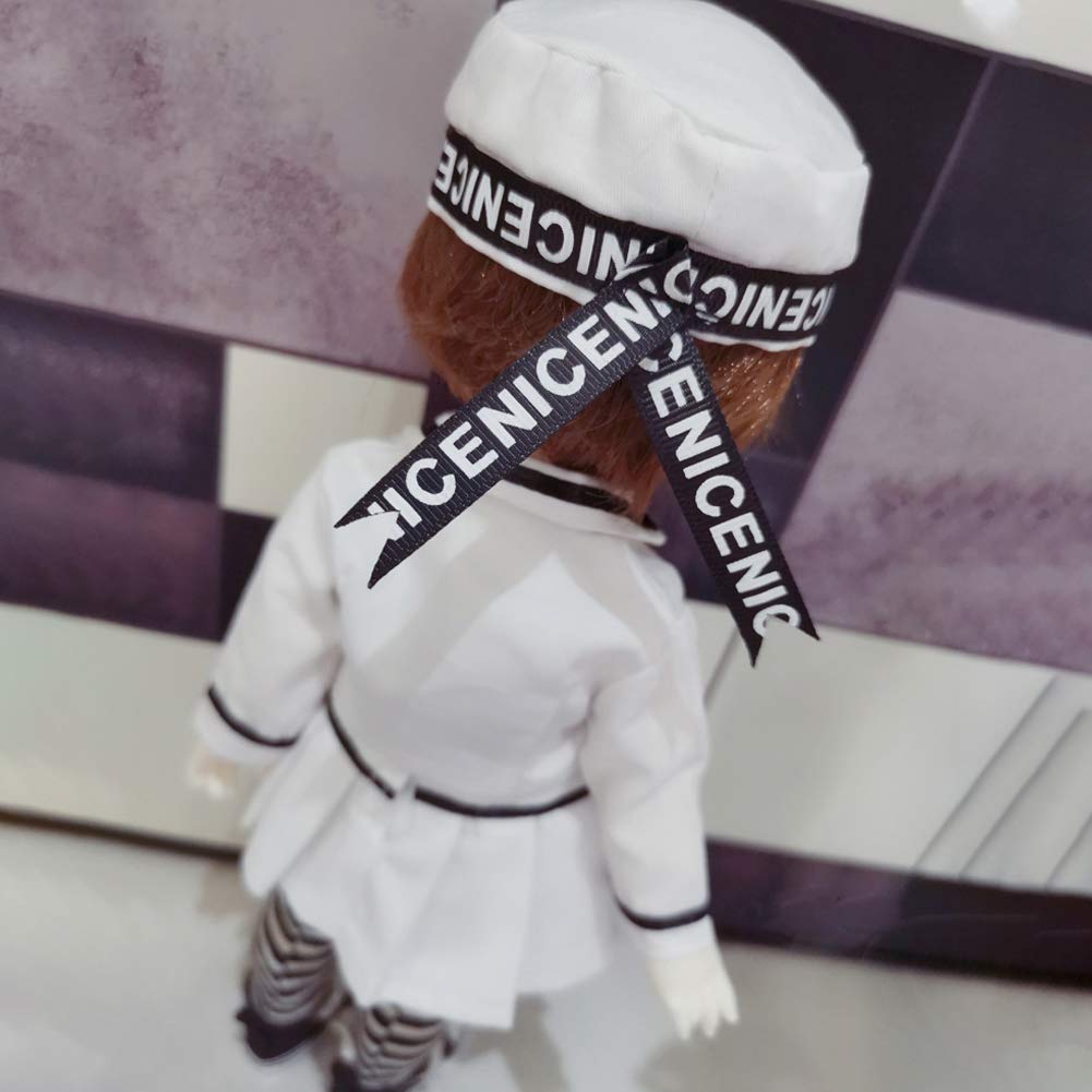 rakulifey Doll Doll Sailor Tube and Gift Doll 1/3 Outfit Suit, Coat, Top, Skirt, Hat, White, (1/3 Outfit)