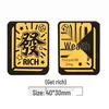 Creative Gold Sticker for Mobile Phones and Refrigerators - Wealth Card Gift