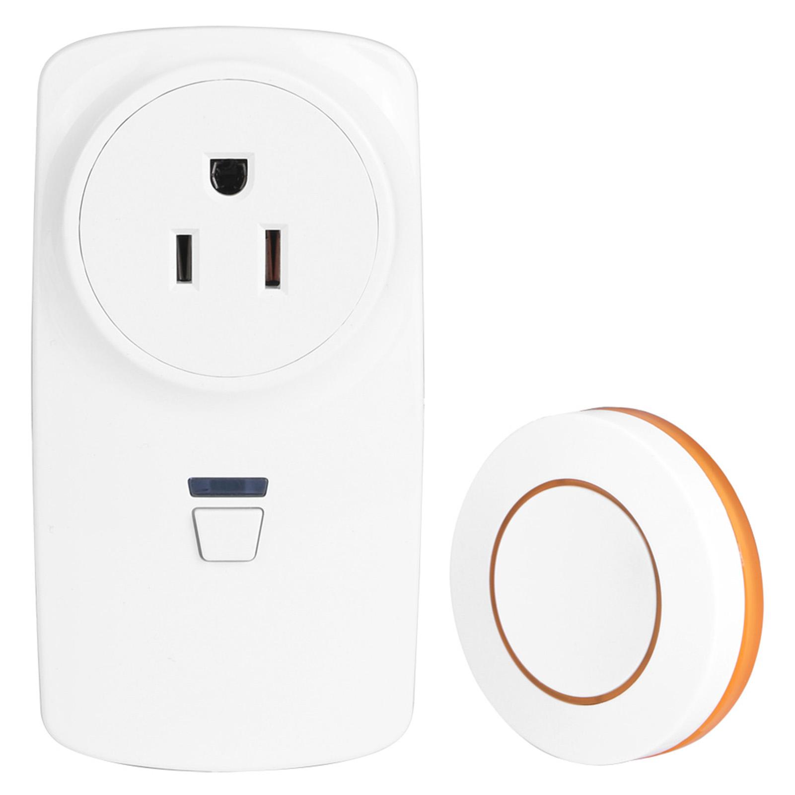 

Household Appliances Controller 2-Way Wireless Power Outlet Remote Control SocketOrange Remote