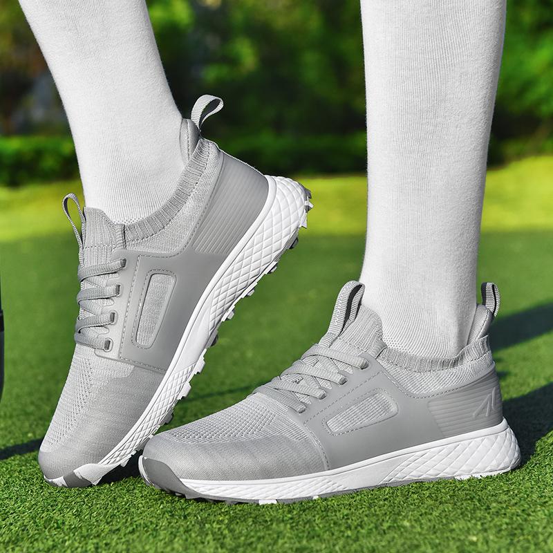 2026 New Women Golf Sneakers breathable Mesh Golfer Footwear Non Slip Women Golf Training Shoes Wear-Resisting Outdoor Sneakers