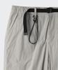 MUSINSA STANDARD [City Leisure] Fleece-Lined Wide Belted Parachute Pants [Dusty Cream]