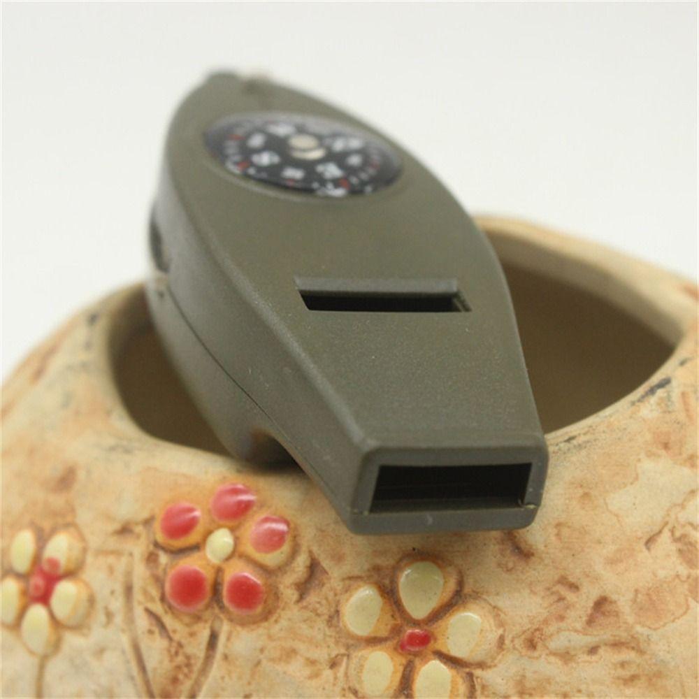 Multifunction Survival Whistle Compass Outdoor Whistle Safety Emergency Whistle Fishing Hiking
