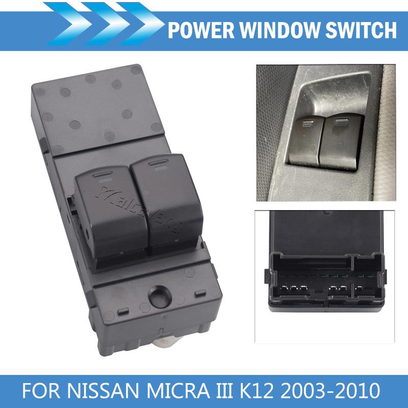 Power Window Control Switch For Nissan Micra III K12 2003-2010 25401-AX600 25401AX600