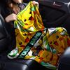 Pikachu Adventure Blanket Personalized Name Soft Warm And Versatile For Sofa Bed Office And Travel Machine Washable Comfortable In All Seasons Best