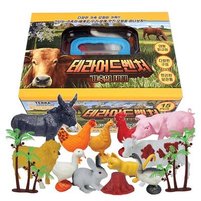 Oz Toy Terra Adventure Livestock World Model Figure Storage Box Set Random Delivery, 1 Set, Popular Toys In Korea