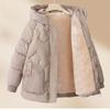 Winter Padded Jacket Plus Velvet Jacket Women's Winter Padded Jacket Down Padded Jacket