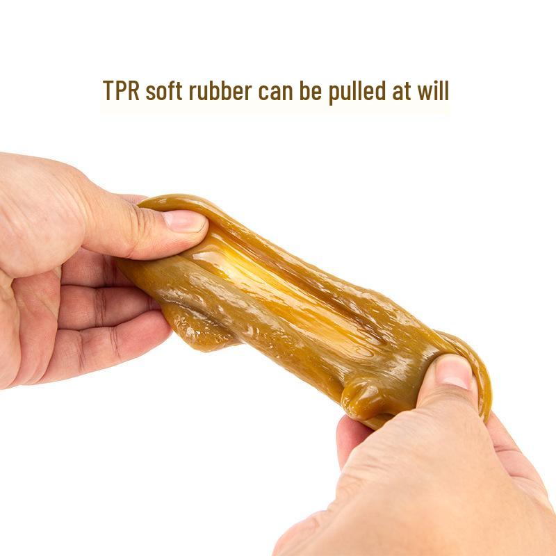 Realistic Soft Rubber Poo Toy - Stress Relief & Prank Gift for April Fools' Day