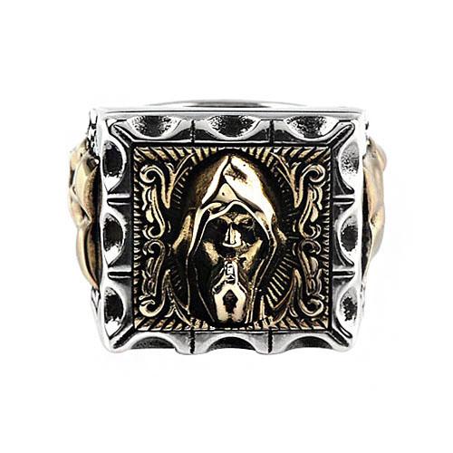Anonymous Artisan Chicano Janus Ring