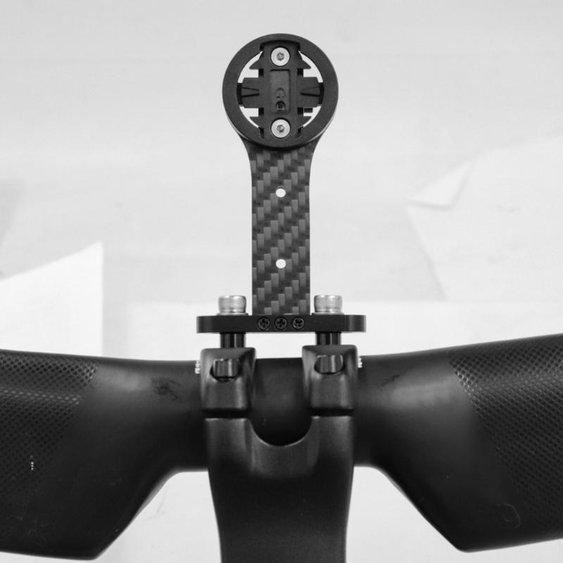 Carbon Fibers Extension Bracket Bike Computer Holder Road Bike Adjustable Camera/Light/Speedometers Mount Holder
