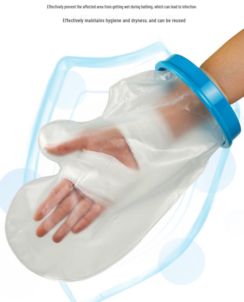 Waterproof Adult Cast & Wound Protector for Knee, Leg, Ankle, and Hand