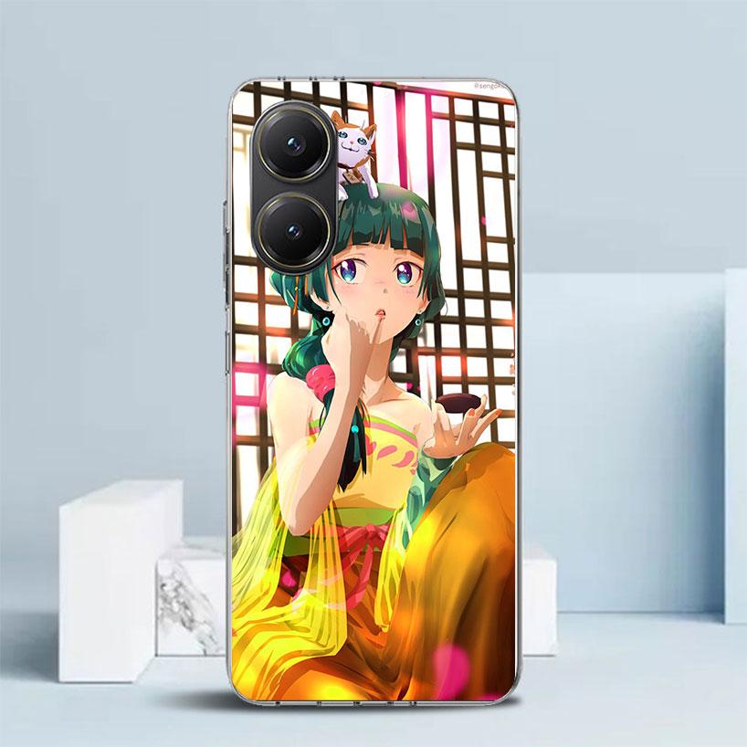 A-Apothecary D-Diaries Maomao Soft Cover for Xiaomi Poco F7 Ultra X7 X6 X5 Pro M7 Phone Case Redmi 15 15C 13 13C 12 12C 10 10C P