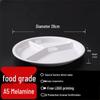 Ying Tang Multi-Compartment Rectangular Plastic Meal Plate