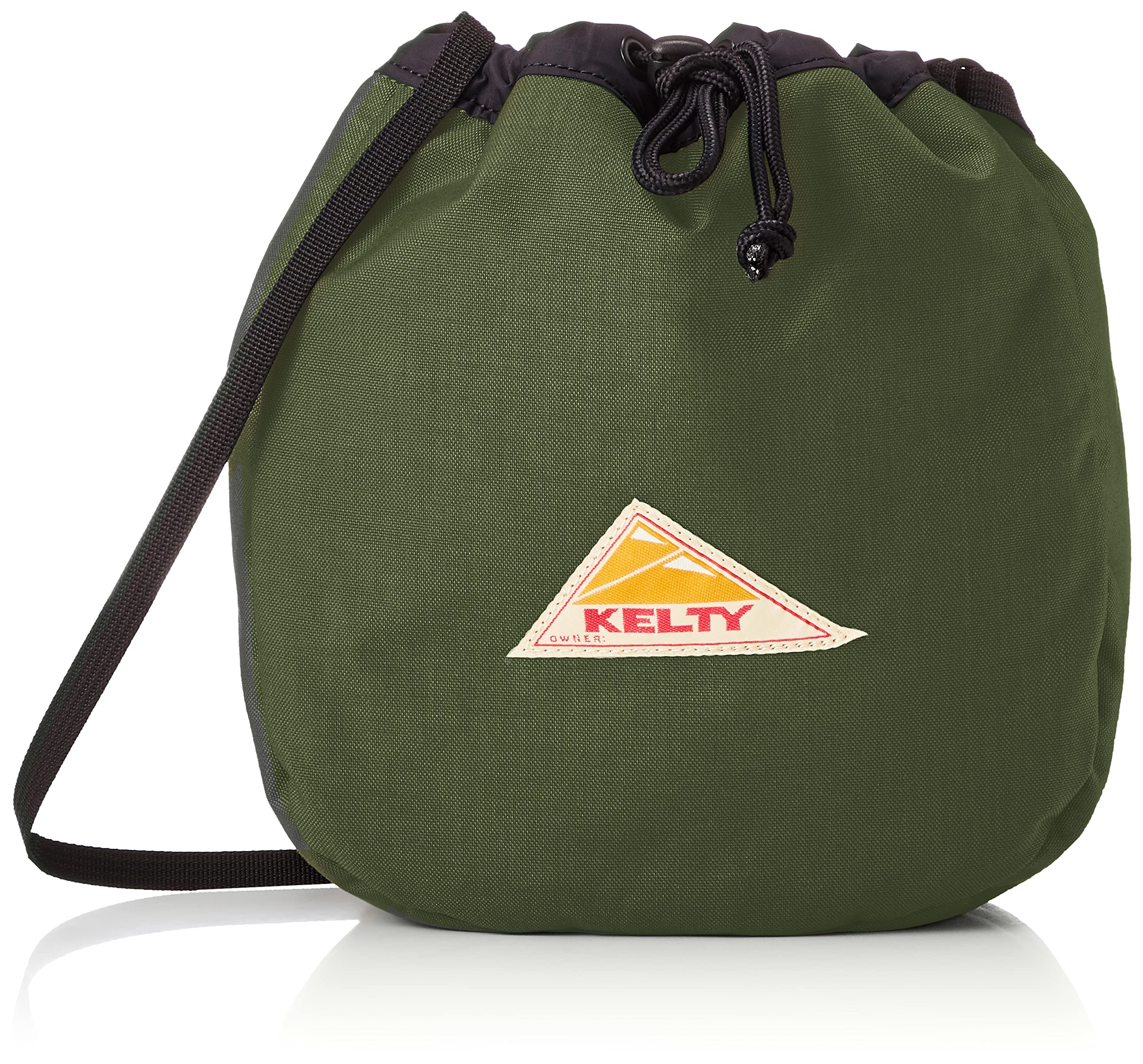 

Сумка через плечо REVERSIBLE KINCHAKU Olive [Kelty]