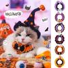 Halloween Cat Costume Collar Dog Clothing Pet Scarf Collar Cat Halloween Party Costume Cute Cat Scarf Halloween Decoration