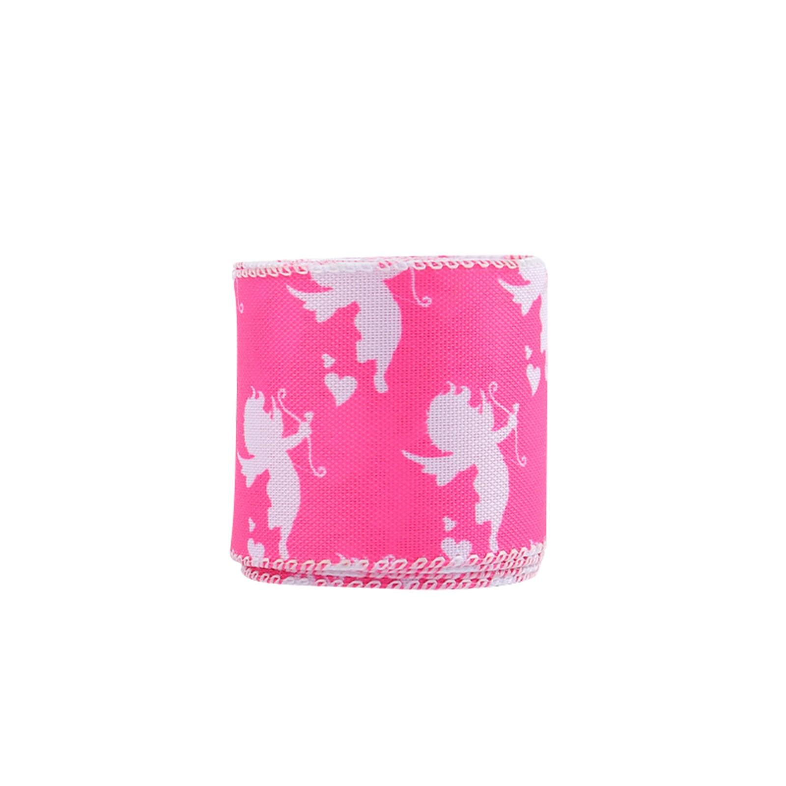 

2024 Новий День Святого Валентина Стрічка для упаковки подарунків Любовні губи Принтований край Танабата Аксесуари для прикрас One Size