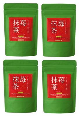 Ichikawa Farm Strawberry 45g X 4 Made In Matcha Drink Matcha, Bags, Japan, Powder,