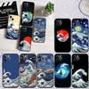BF66 Great Wave Off Kanagawa Soft Shell Phone Case for Xiaomi Poco C40 C50 C51 C55 C65 C71 C75 F3 F5 F6 F7 M2 M3 Pro Ultra