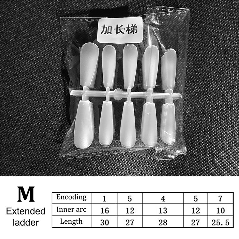 100Pcs Press On Nail Tips Full Cover Ultra-Thin False Nails Patches Gel Nails Extension System Clear Fake Nails Art Accessories