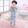 Kids Onesie Boys Girls Long Sleeve Flannel Pajamas Children Winter Cartoon Pyjama Baby Sleepwear Sleeping Bag