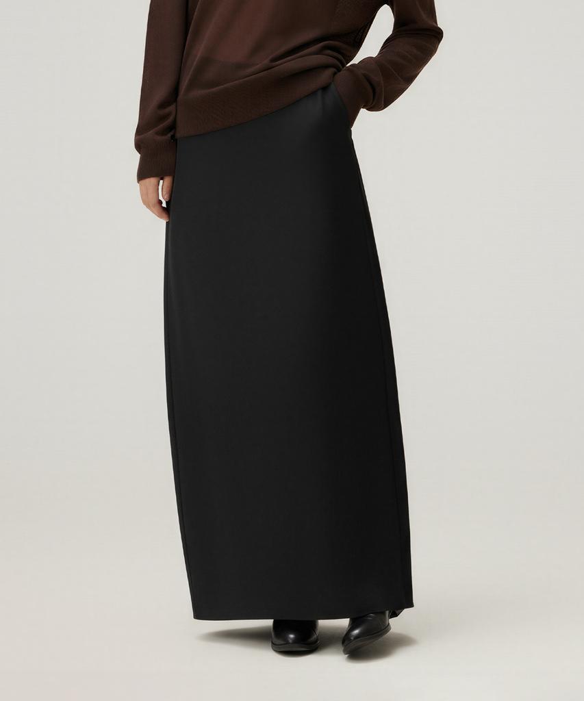 Beoteunseoul [Womens] Urban Lyocell Long Skirt (3 Colors)