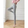 Warm Leggings One-Piece Woman Yoga High Waist Warm Slim Fit Leggings One-Piece Trousers Female